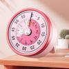 With Stand Mechanical Timer 60-Minute Countdown Clock Cute Visual Timer Fridge