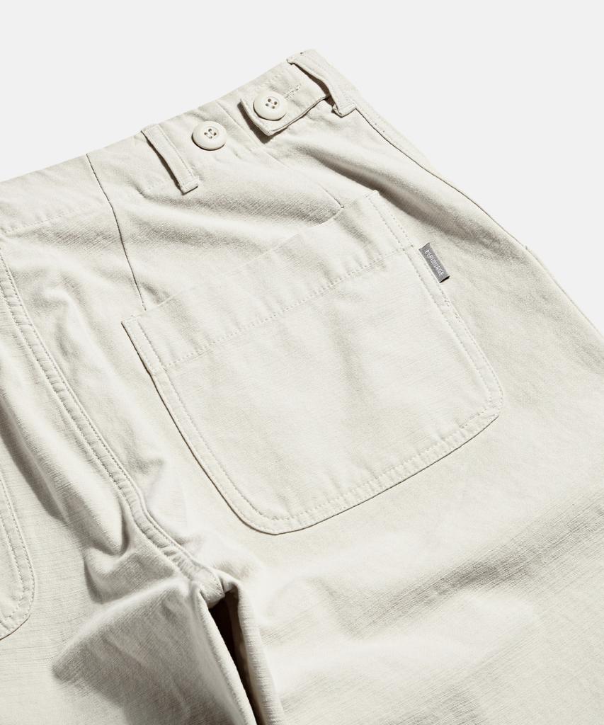 ESPIONAGE Wide Baker Pants Ecru