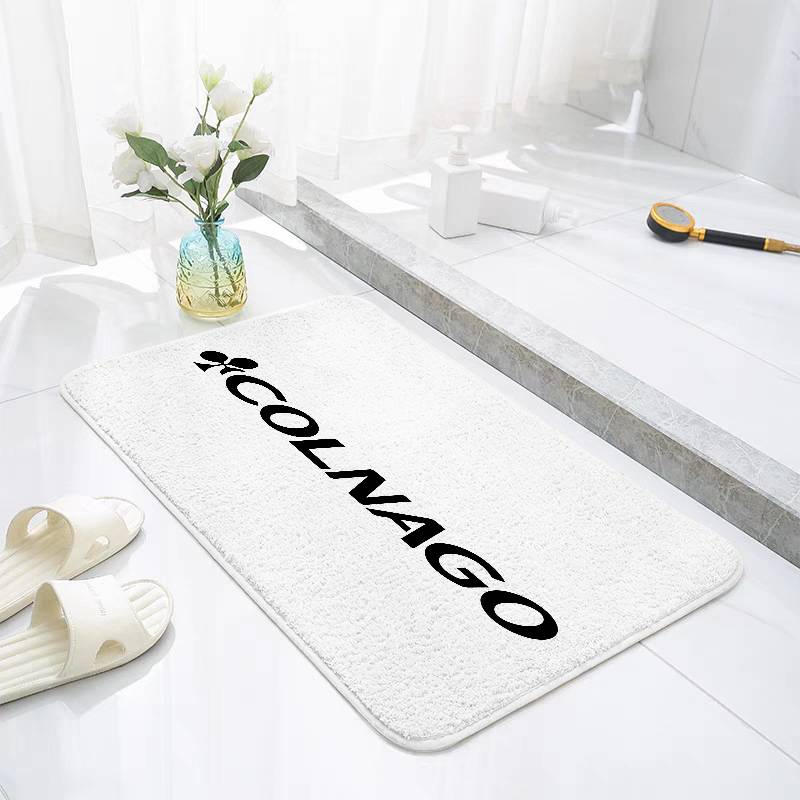 Colnago Logo Floor Mats Home Laundry Rug Carpet For Living Room Decor Lounge Area Anti-slip Foot Mat Entrance Doormat