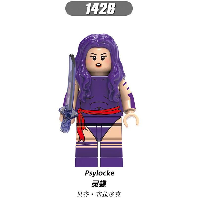 X-Men Mini Figure Phoenix White Queen Mystique Minifigures Toys X0277