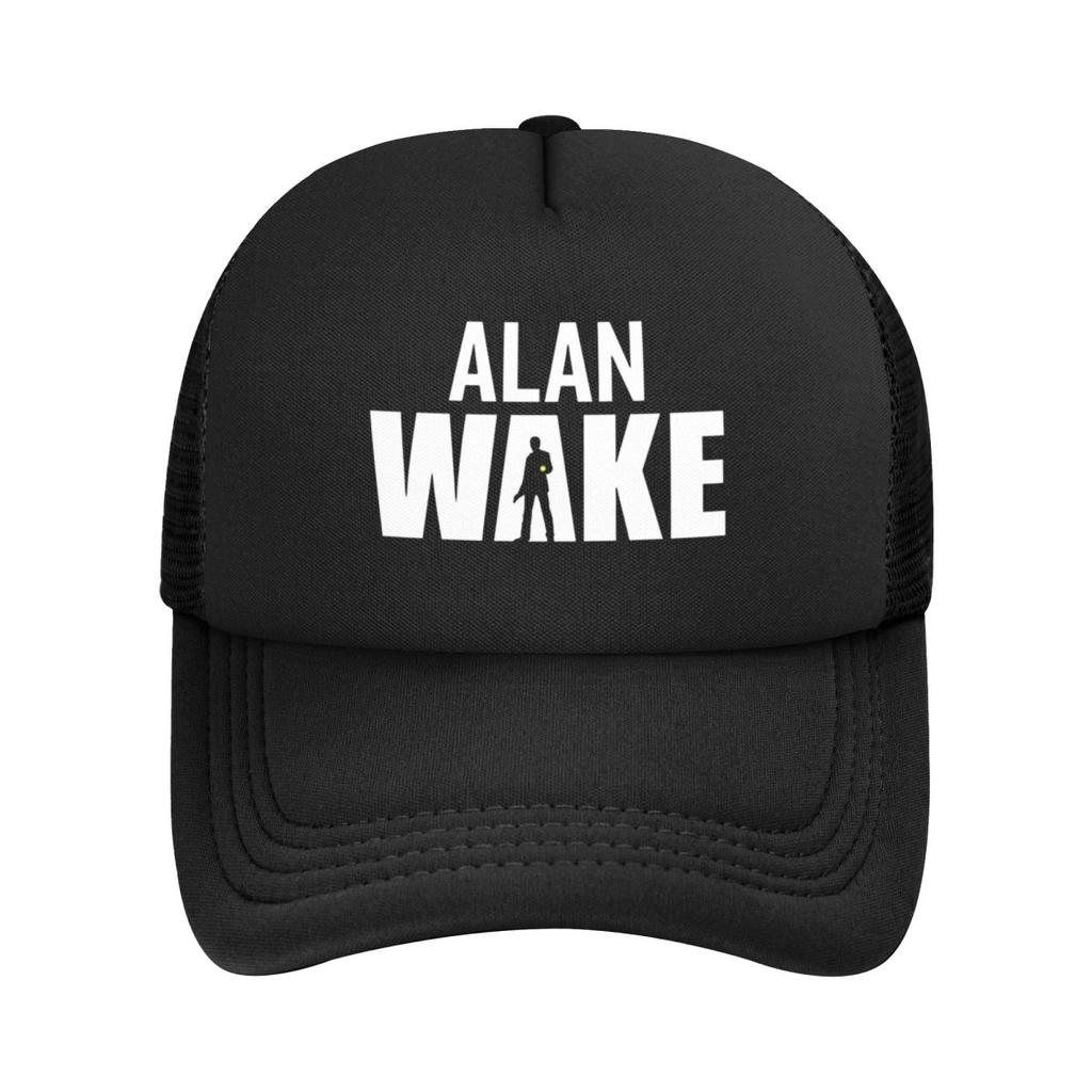 Бейсболки Игра Alan Wake Сетчатые Кепки Уличные Кепки от Солнца Унисекс Кепки