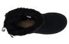UGG Мини Куртка-бомбер с подкладкой из флиса Черная Женская 1110705-BLK