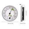 Home Indoor Thermometer Mini Electronic Hygrometer Battery Free Pointer High-precision Instrument Tool