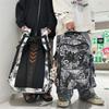 Школьный рюкзак для учеников младшей и старшей школы, мужской, большой вместимости, для компьютера, с граффити