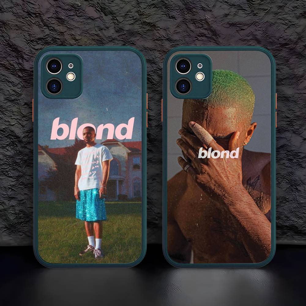 Чехлы для телефона Frank Ocean Blond Матовые Прозрачные ТПУ Для iPhone 16 15 14 13 12 11 Pro Max X XS Max Чехол