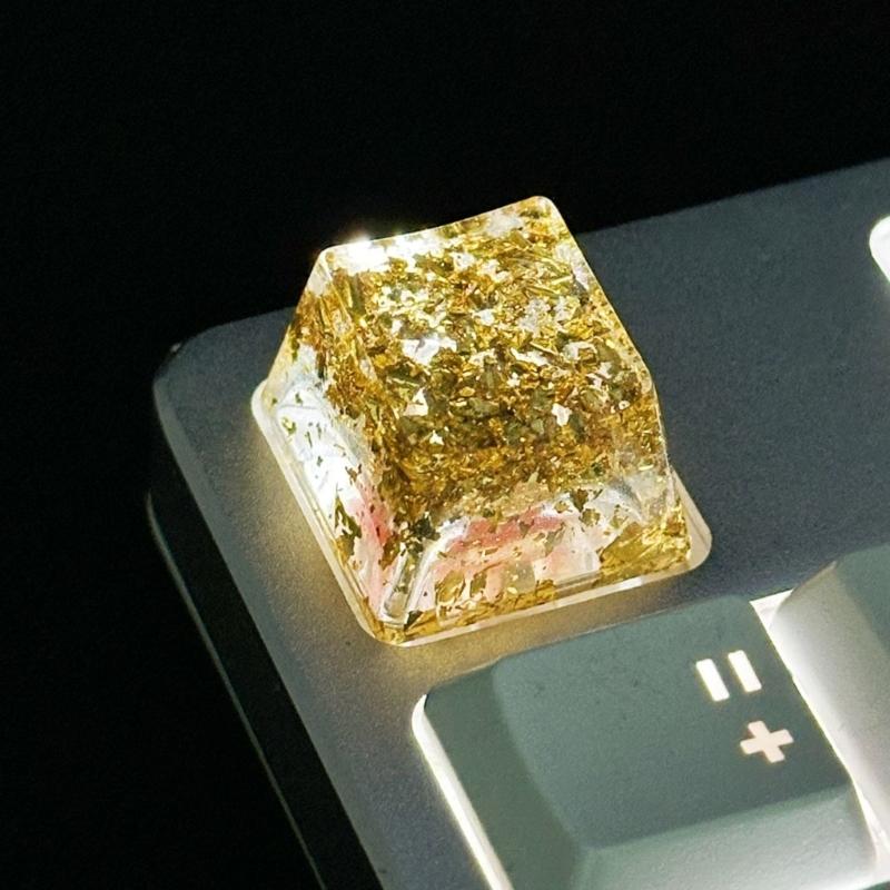 OEM Высота Смола Кейкап с Цветной Фольгированной Подсветкой для Механических Клавиатур для Геймеров и Коллекционеров