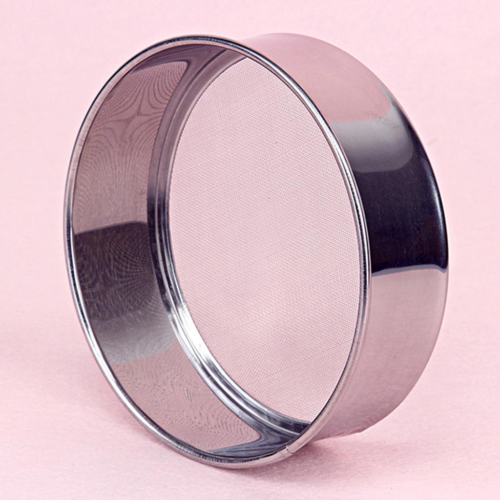 Семейная форма для выпечки «сделай сам»/форма для торта, ультратонкий просеиватель для муки из нержавеющей стали, 15 см-40 сеток