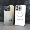 Милый мультяшный смайлик Чехол для телефона для IPhone 11 12 13 Mini Pro Max 14 15 Pro Max Plus Ударопрочный Матовый Лазерный Задний Чехол Fundas