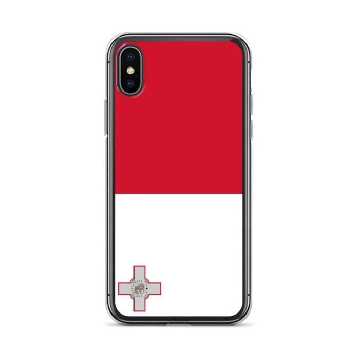 Coque Télephone Drapeau Malte - iPhone XS