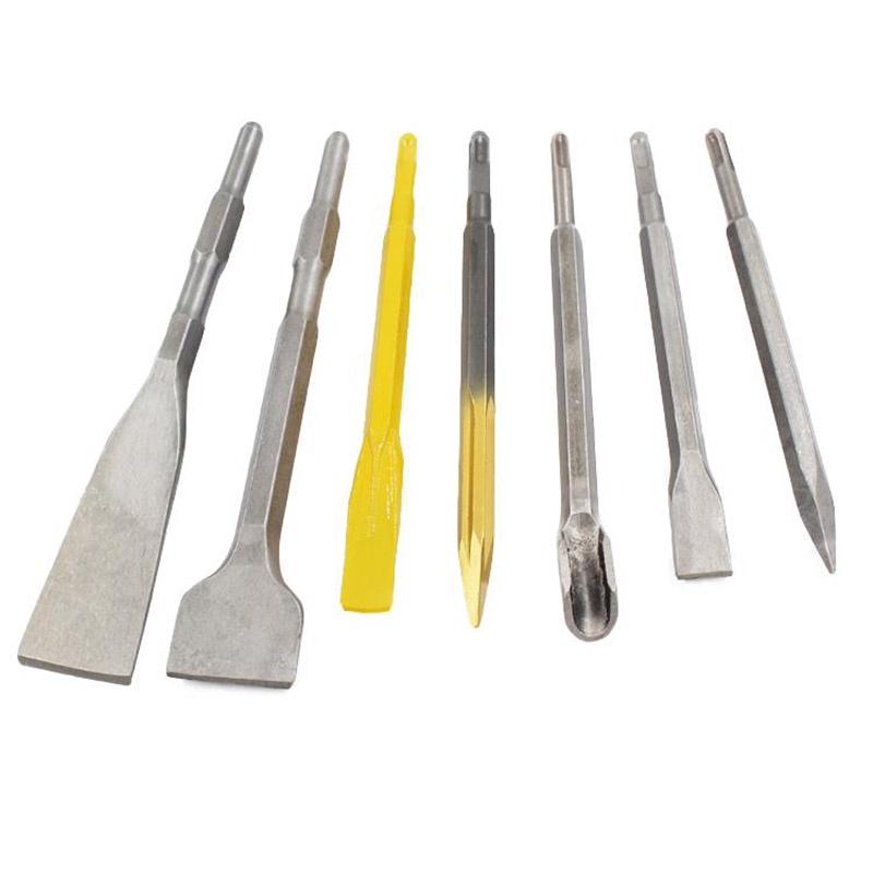 Набор передовых зубил для перфоратора из хромовой стали для плитки, зубило-пика для превосходной долговечности