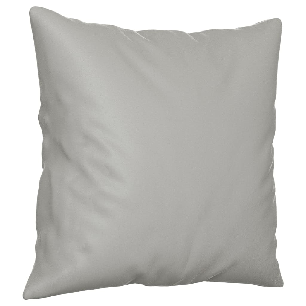 Vidaxl 2-Osobowa Sofa Z Poduszkami, Jasnoszara, 120 Cm, Mikrofibra