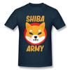 Футболка с изображением криптовалюты Shiba Inu Token Crypto Shib Army Hodler Coin, забавная футболка, мужская одежда, свободные топы унисекс