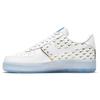 Мужские кроссовки Air Force 1 07 Premium Swoosh Pattern, белые, многоцветные, Racer-Blue CK7804-100