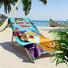 The Super Simple Show 2D Flat Print Beach Towel, Large Soft Quick Dry Towel for Beach Camping SwimmingSSTJ0917176