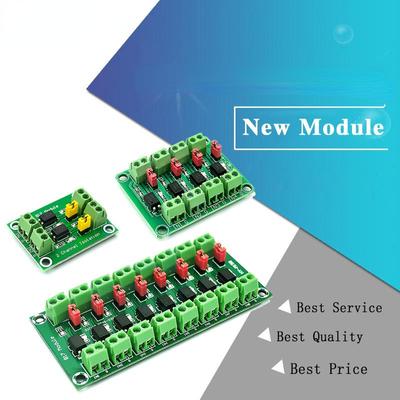 PC817 2 4 8-канальная изолирующая плата оптопары, модуль адаптера преобразователя напряжения 3,6-30 В, фотоэлектрический изолированный модуль драйвера