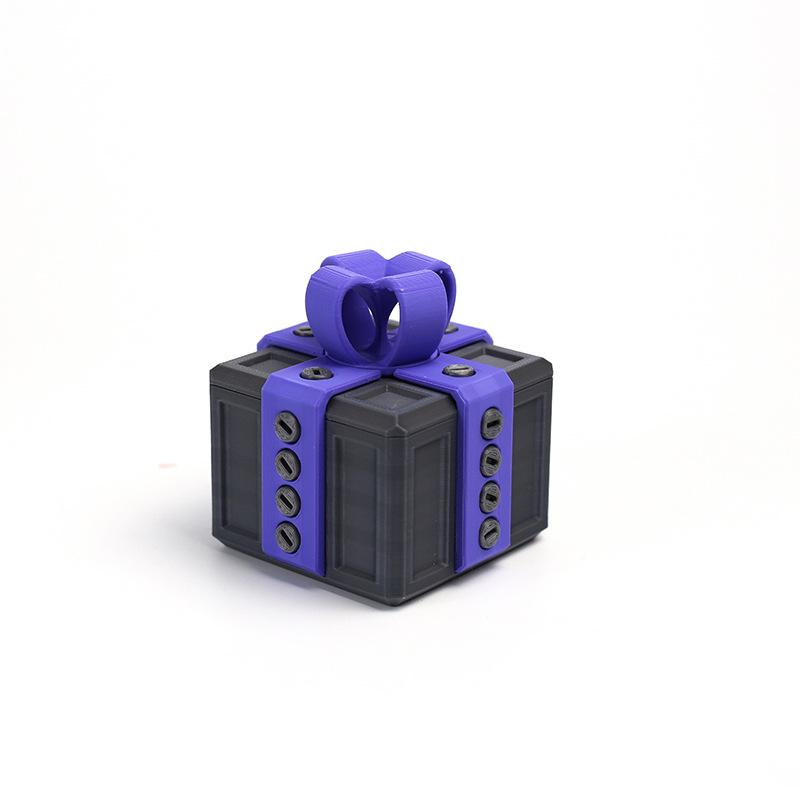 New Annoying Gift Box Prank Screw Creative 3D Printed Boxed Annoyance Gift Box Fun Quirky Toys Children Adults Holiday Toy Gifts