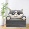 Plush Foldable Children's Sofa Backrest Chair 2 In 1 Foldable Children's Sofa Cute Cartoon Lazy Sofa Children Folding Sofa Bed