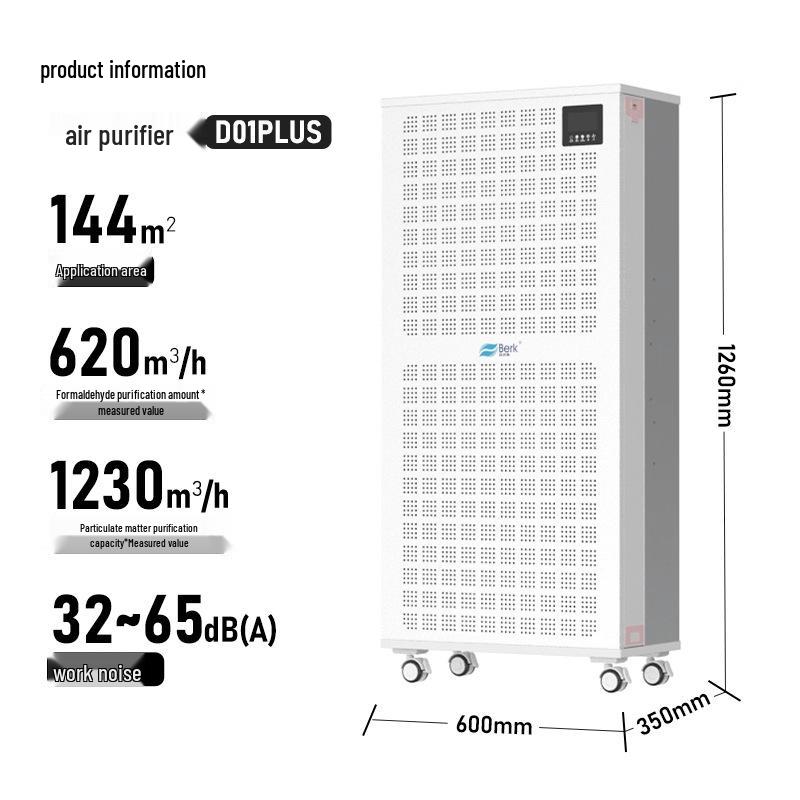 Bellke FFU Industrial Air Purifier: Commercial Smoke & Formaldehyde Removal for Office, Chess, and Card Rooms (Model D01) with Free Shipping