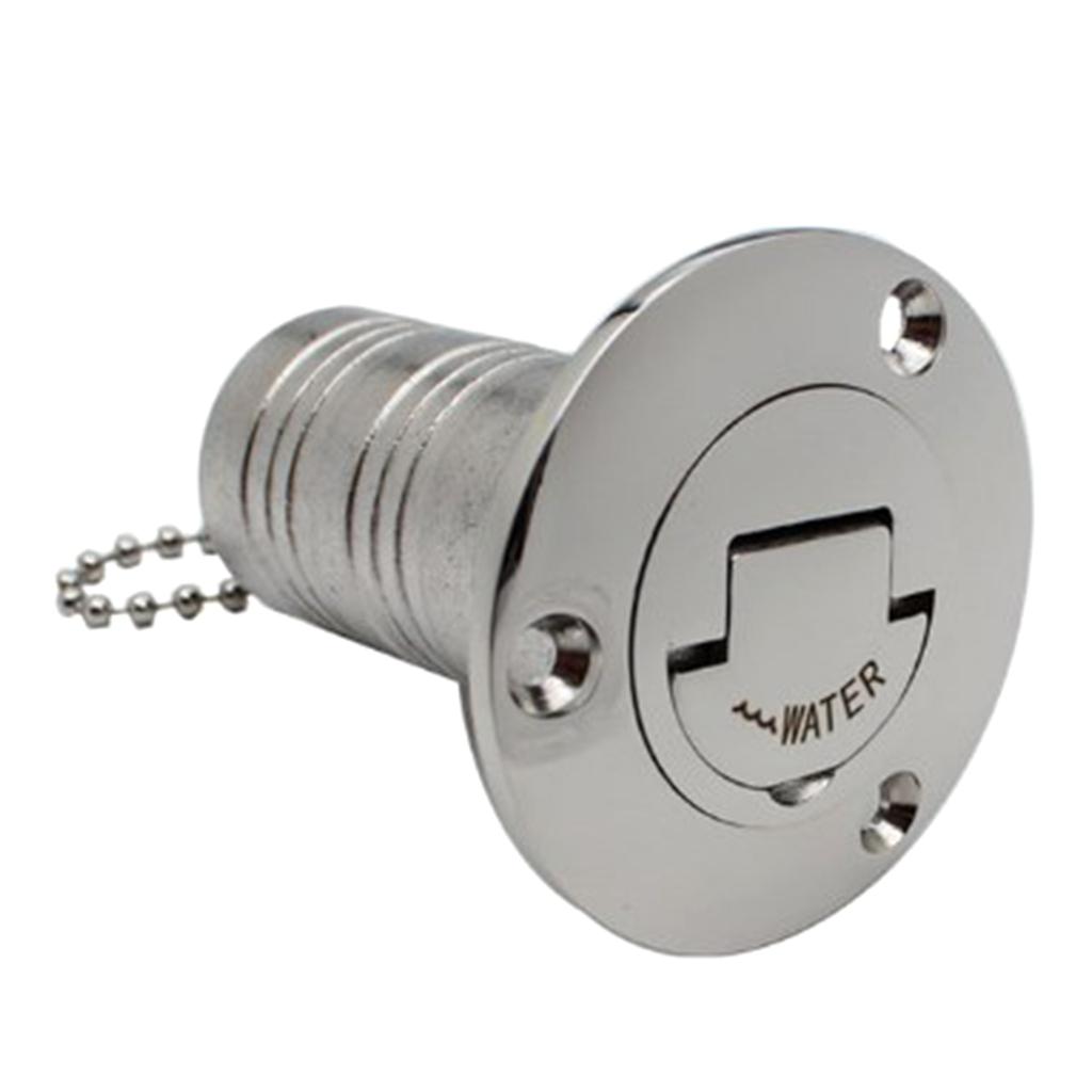 Marine Hardware 316 Stainless Steel Deck Filler Fill Fuel Gas Diesels Water Waste Caps Accessories Yacht