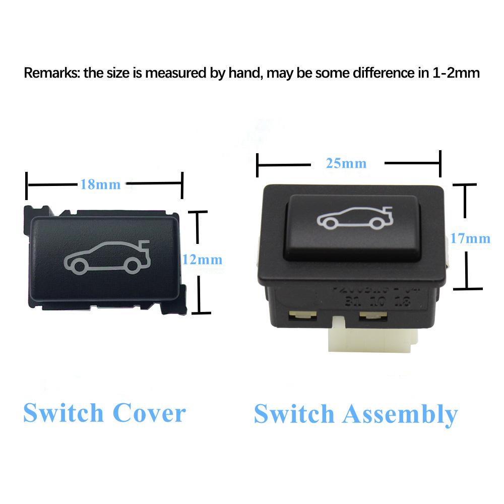 Крышка кнопки разблокировки задней двери автомобиля для BMW 1 2 3 4 5 6 7 X1 X3 Z4 E81 F22 E90 F30 F10 F11 F12 F01 F02