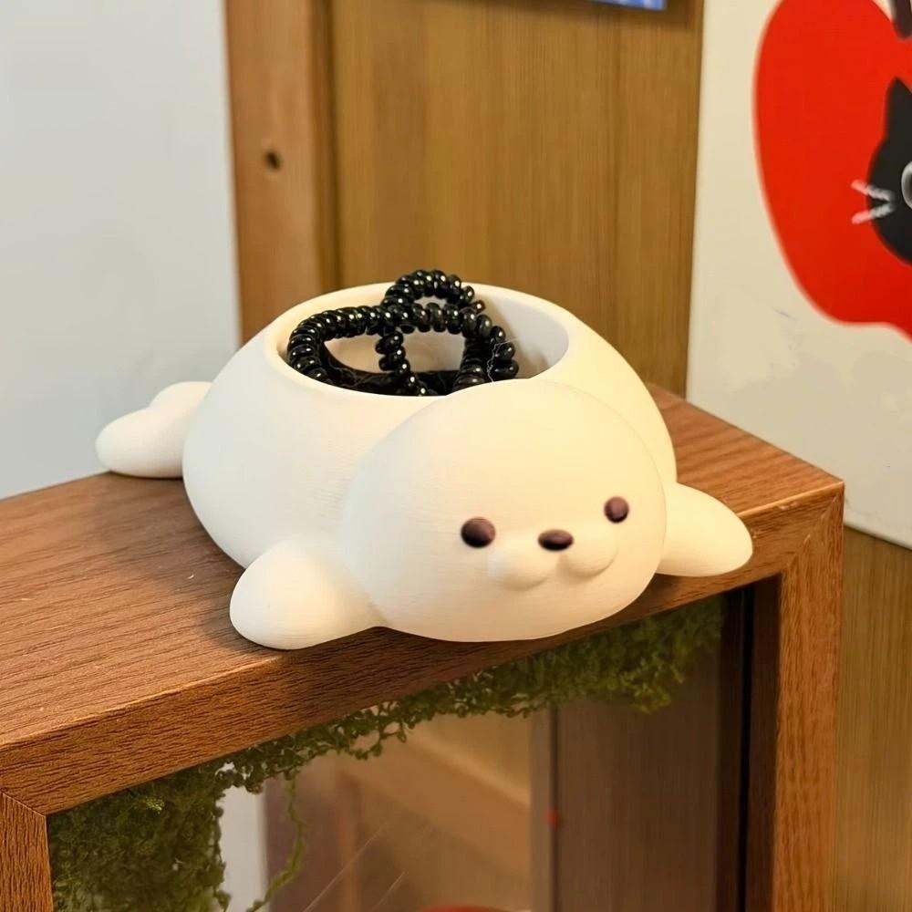Home Decor Seal Flowerpot Storage Box Desktop Ornaments Potted Plant Containers Indoor