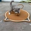 Износостойкий плетеный коврик для царапания кошек с мячиком для самостоятельных игр, охлаждающим ковриком и спальным местом