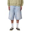 Carhartt WIP SS26 Брэндон Свободный крой Тяжелый деним Низкая посадка Повседневные джинсовые шорты Мужские шорты I037161-01-WU