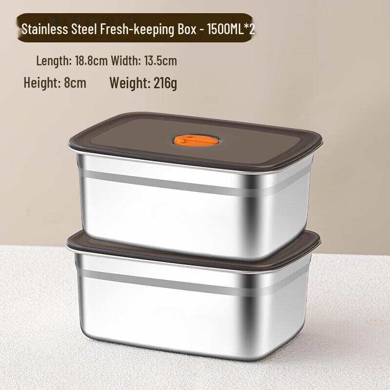Контейнеры для хранения продуктов RuHan из нержавеющей стали 316