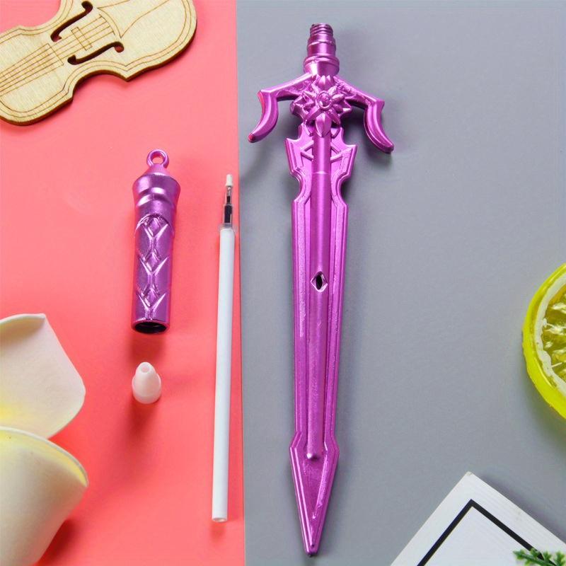 Школьный сезон 10 шт. 0,5 мм креативная гелевая ручка для меча императора, ручка для стилизации оружия в стиле аниме, симпатичная канцелярская ручка для меча, ручка для воды в стиле ретро с оружием