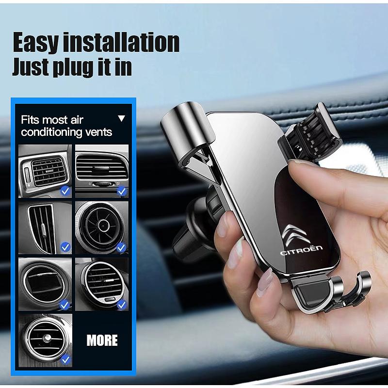 Car Mobile Phone Holder GPS Support For Citroen C3 C5 AIRCROSS C5X C4 Cactus PICASSO e-C3 e-C4 C1 C-Crosser C6 C2 Celysee