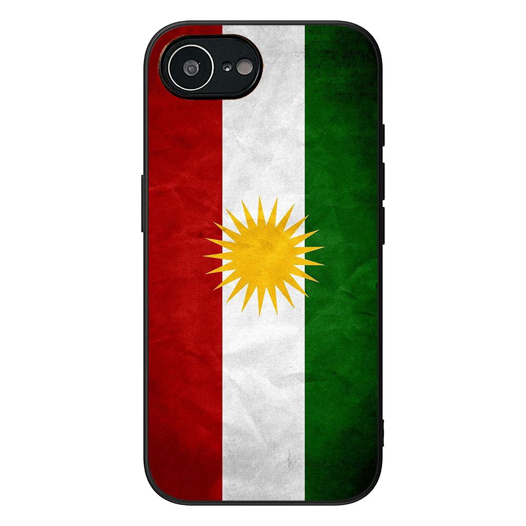 Чехол для Apple iPhone 16 15 14 Plus 13 12 Mini 17 Pro Max + ProMax 16E Air Корпус Чехол для телефона Флаг Курдистана