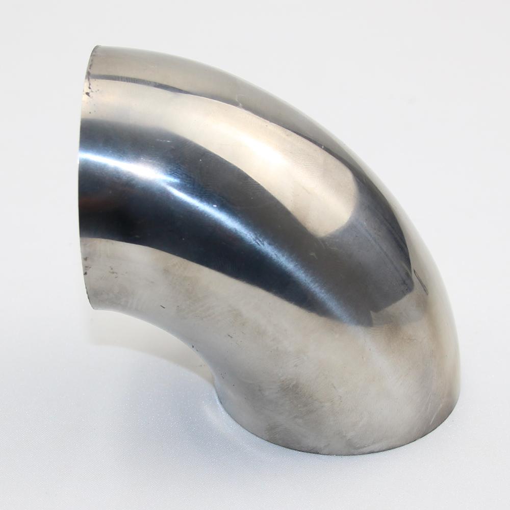 1PCS Car Accessories Automobile Exhaust Pipe Muffler Turns Into Stainless Steel Elbow 90 Degree Angle Pipe To Reduce