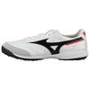 MORELIA SALA TF Turf Slip Resistant Soccer Shoes Unisex White Black Red Mizuno Q1GB251309