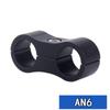 1Pcs Universal AN4 AN6 AN8 AN10 AN12 Billet Oil Fuel Water Hose Tube Seprator Divider Clamp Aluminum Line Separator