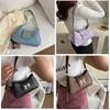 Chic French Butterfly Bow Shoulder Bag 2024 Summer Trendy Street Style Pu Material