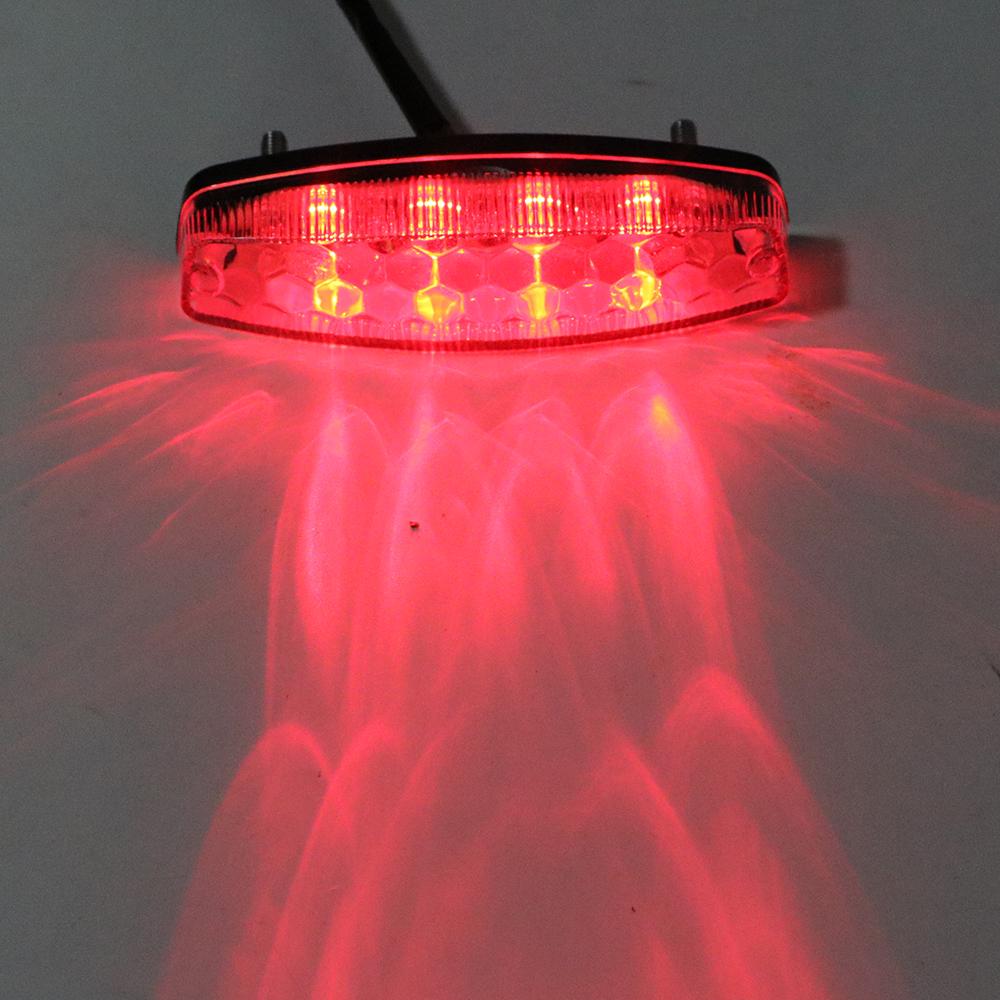 Светодиодные задние фонари, аксессуары для мотоциклов, задний стоп-сигнал для ATV Quad Kart Cafe Racer