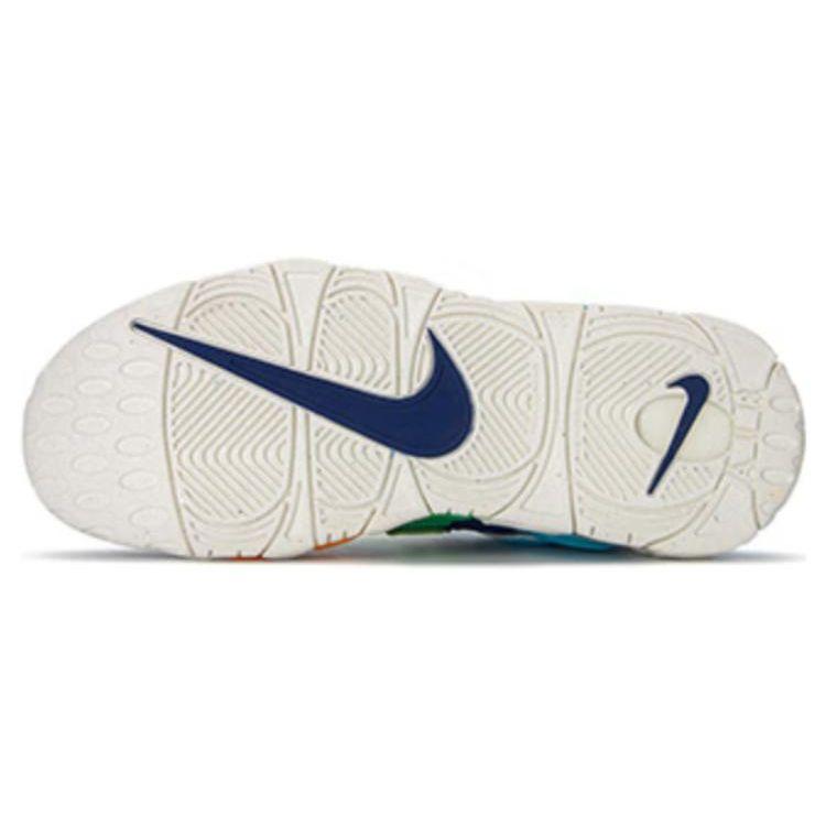 Nike Детские кроссовки Air More Uptempo GS Kaleidscope Синие Deep-Royal-Blue Baltic-Blue FJ0693-455