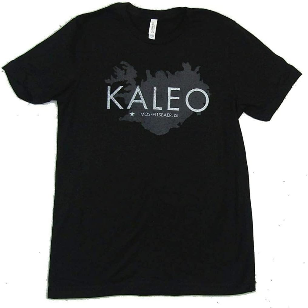 KaIceland Mosfellsbaer Black T Shirt New Band Merch