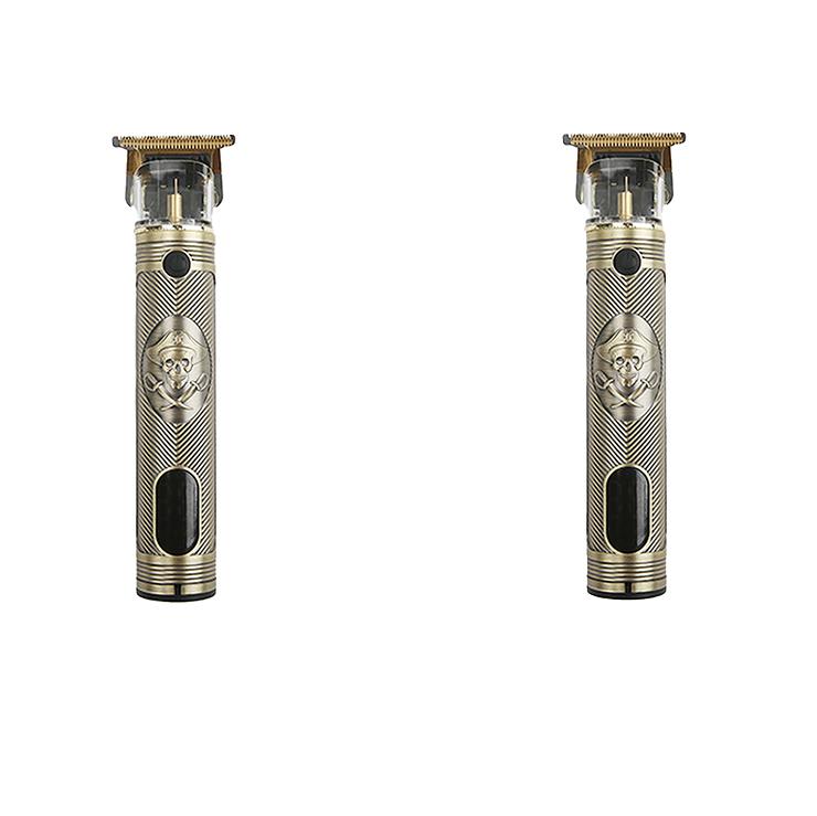 Профессиональный электрический триммер для волос, бритва для самостоятельного использования, встроенный аккумулятор, зарядка через USB, домашний салонный стиль, усовершенствованная стрижка волос