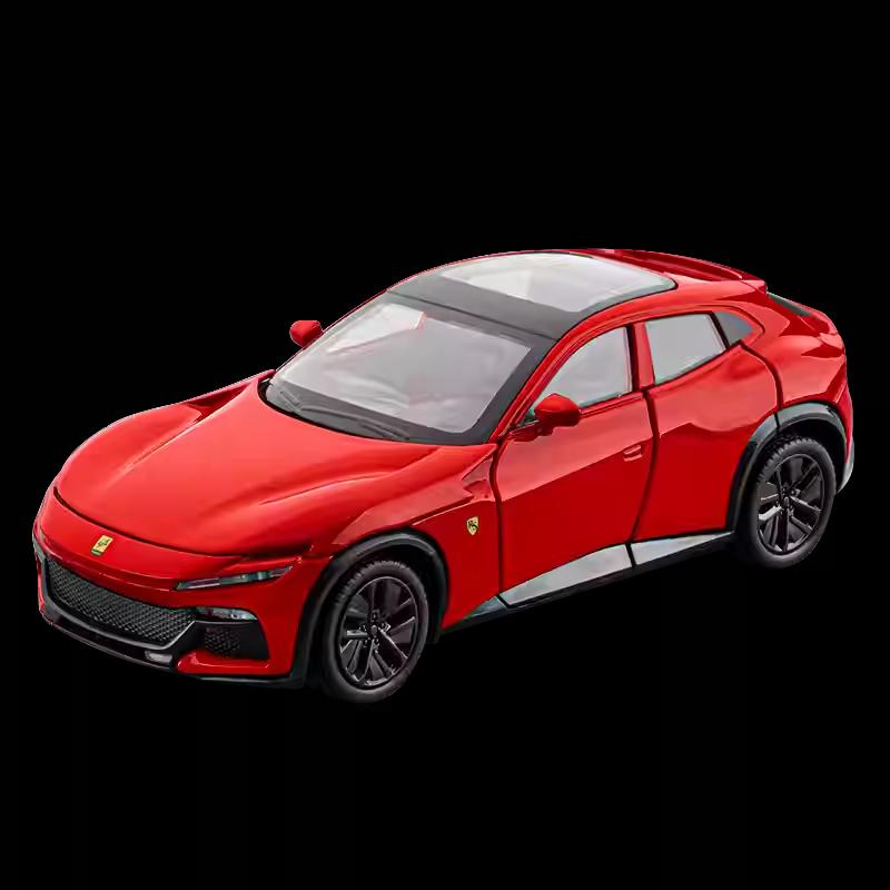 1/32 Volkswagen Purosangue Внедорожник Литой Модель Автомобиля Игрушка Металлическая Литая Машинка Звук и Свет Игрушки Машинки для Детей Транспортное Средство