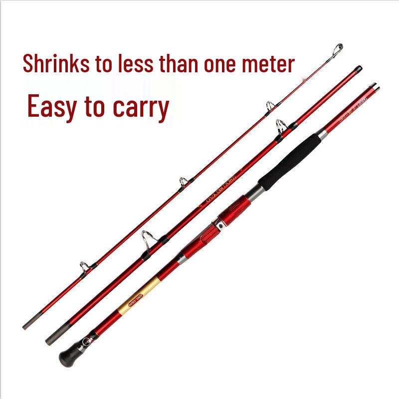 Suo Lun Wen Three-Section Offshore Boat Fishing Rod