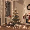VidaXL Compact LED Garland with 400 LEDs Christmas Decoration Holiday Ornament Party Decoration Indoor White 343254