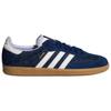 adidas Оригиналы SAMBA OG Немецкие армейские кроссовки Унисекс Синий Белый KZ7551