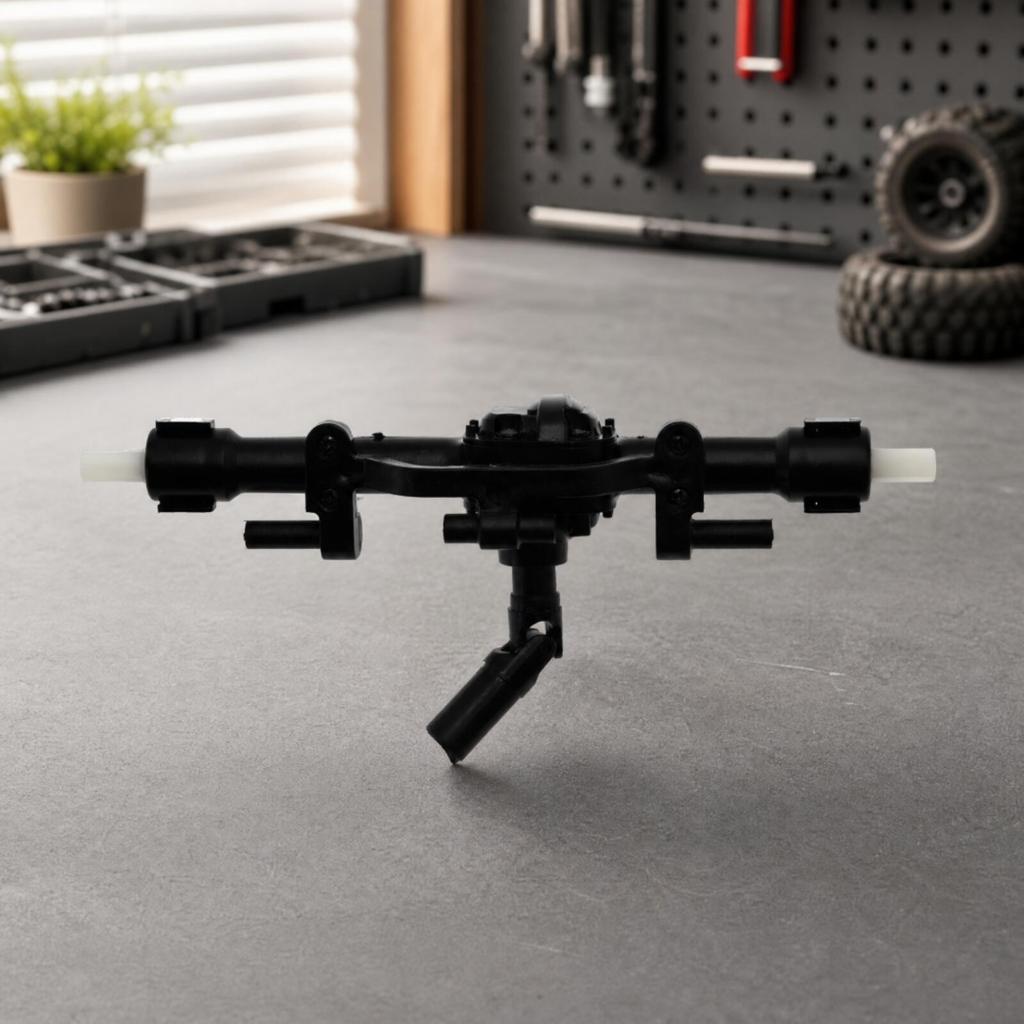 RC Spare Part Upgrade 1:12 Scale Terrain Vehicle Rear Axle Assembly Sturdy