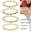 Fashion Heart-shaped Crystal Zircon Bracelets Magnetic Anti-fatigue Fat Burning Ladies Light Luxury Energy Healthcare Bracelet