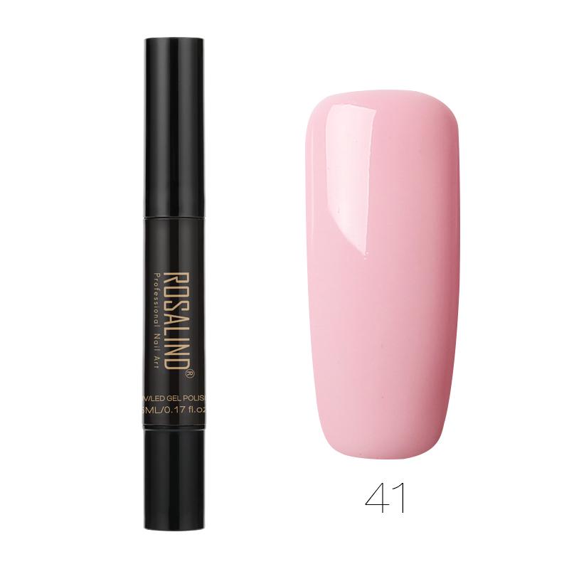 ROSALIND Гель-лак для ногтей 5 мл 01-58 Soak Off Top White Brush Pen Nails Art Полуперманентный УФ-гель