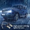 Светодиодные противотуманные фары для грузовиков 2 шт. Высокомощные противотуманные фары 12 В Суперъяркий Высокомощный Энергоэффективный фара для трактора