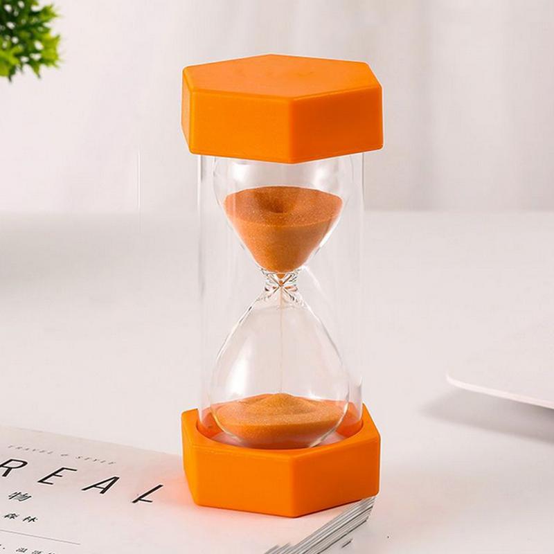 5-60 минут шестиугольные песочные часы с защитой от падения кухонный таймер дети учатся песочные часы новые поделки украшения подарок на день рождения