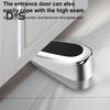 Spring Door Stopper Wedge Wall Protector Heavy Duty Height Adjustable Anti-slip Rubber Bottom Windproof No Drilling Anti-collision Floor Doorstop