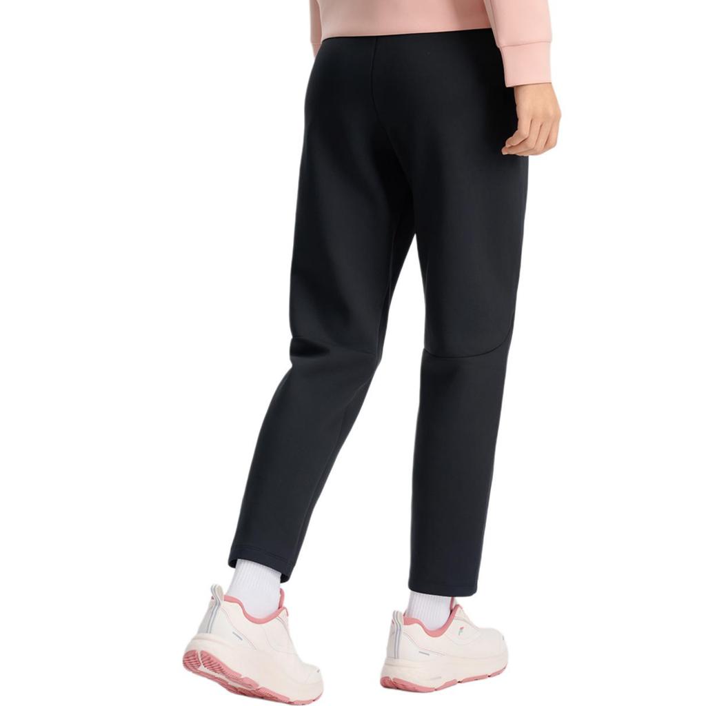 Новые спортивные брюки FILA FitnessAthletics из трикотажа женские угольно-черные A11W511604F-BK